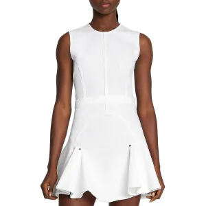 7 For All Mankind Womens Flounce  Denium Sleeveless Fit & Flare Dress