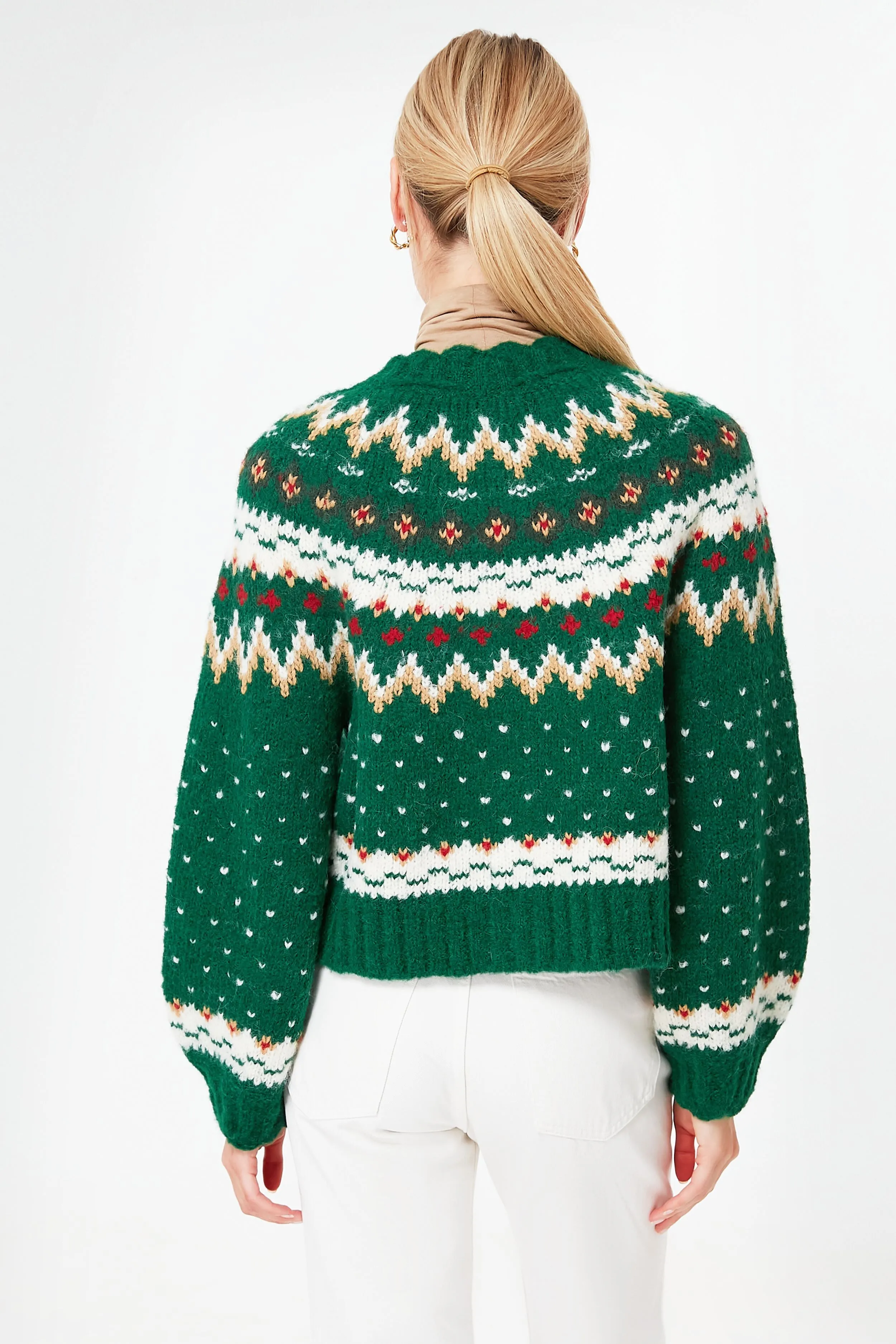 Alpine Ice Rink Cardigan