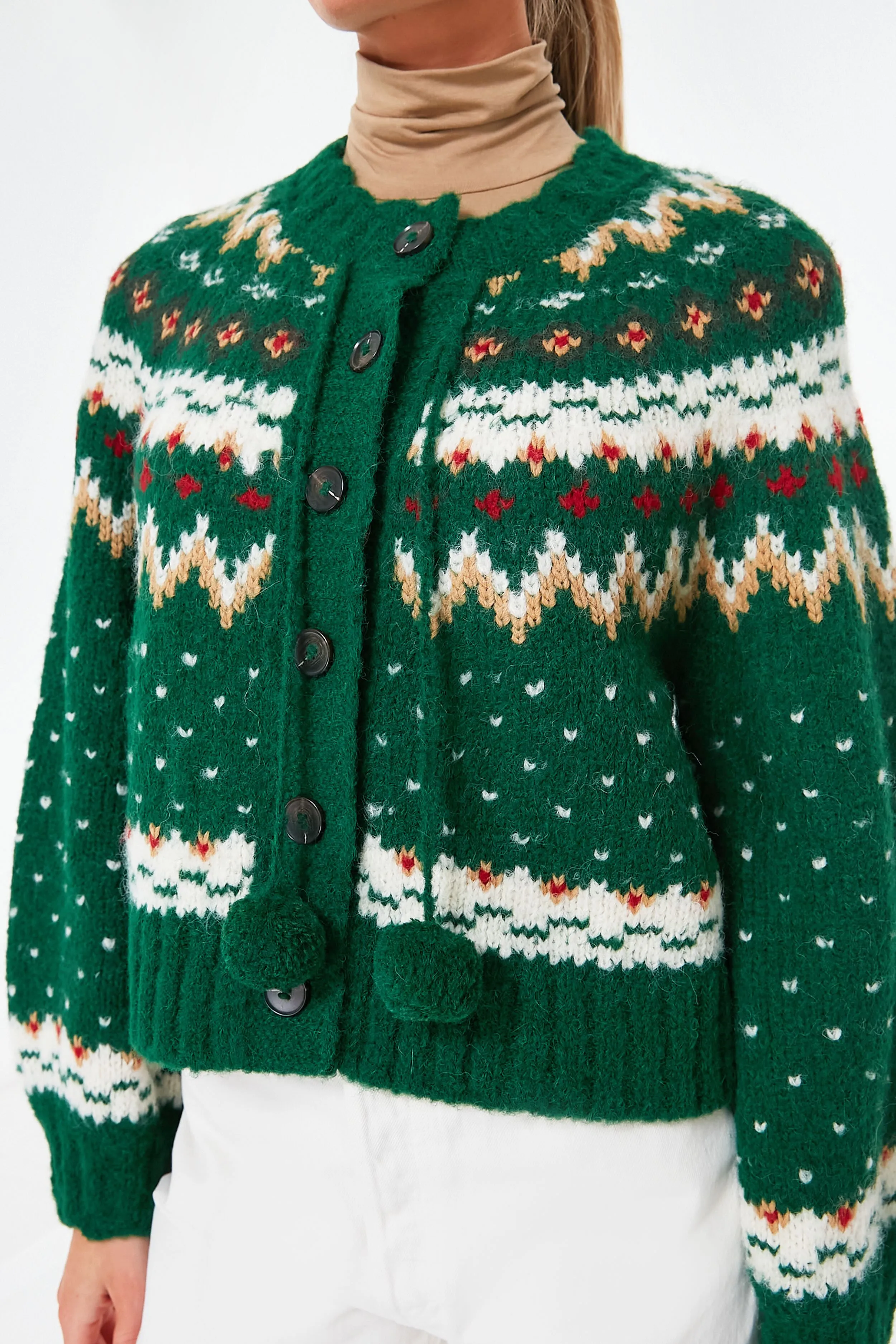 Alpine Ice Rink Cardigan