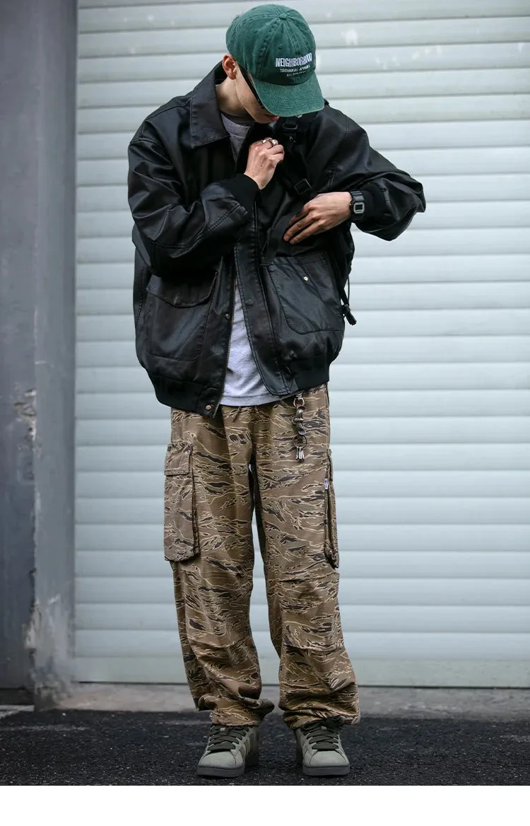 Baggy Camo Cargo Pants