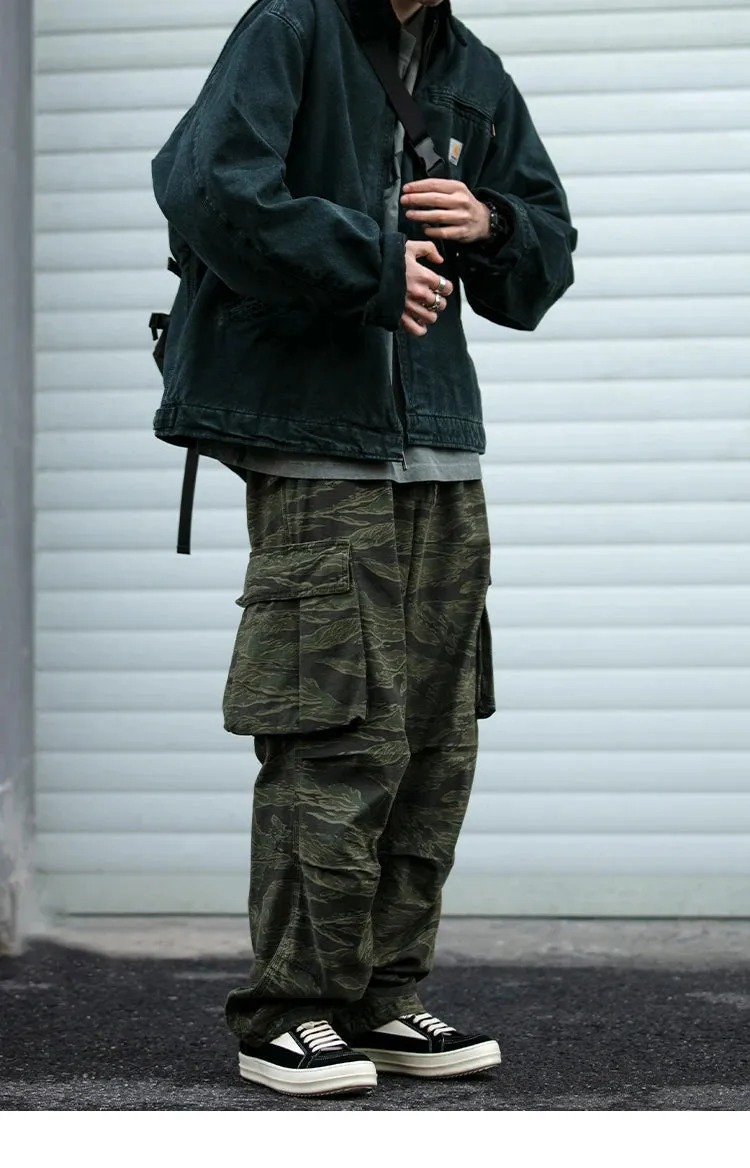 Baggy Camo Cargo Pants