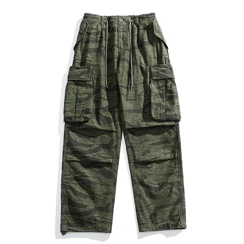 Baggy Camo Cargo Pants