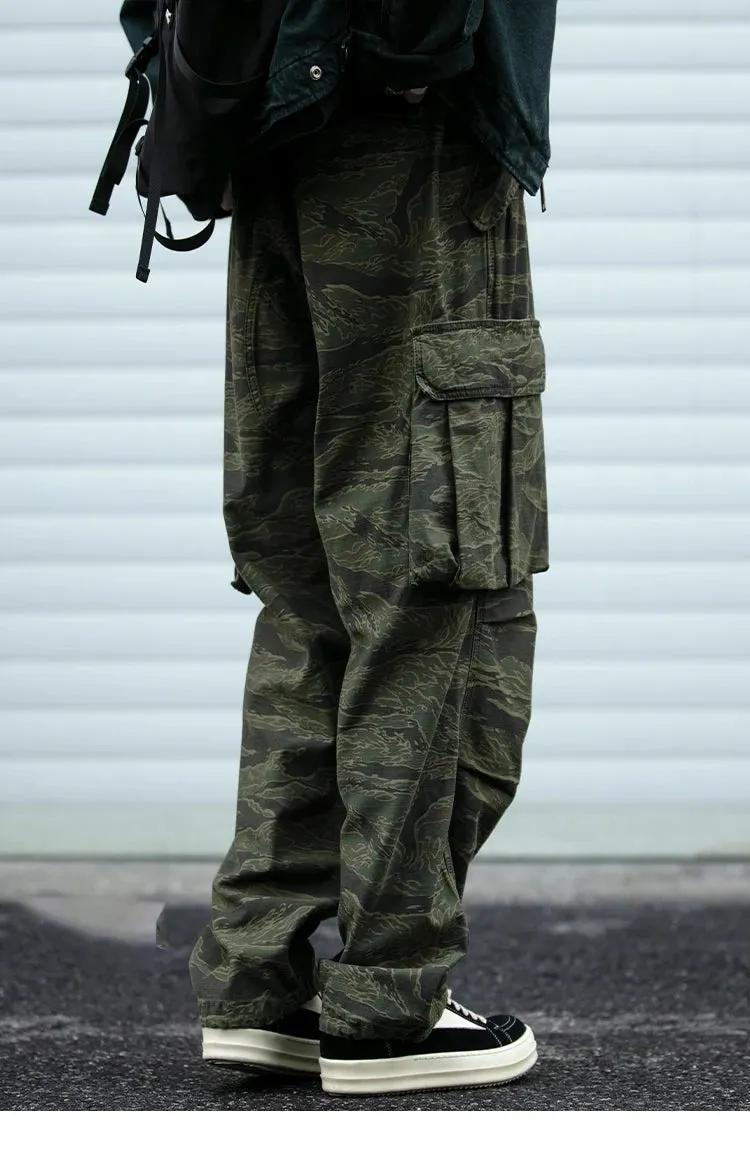 Baggy Camo Cargo Pants