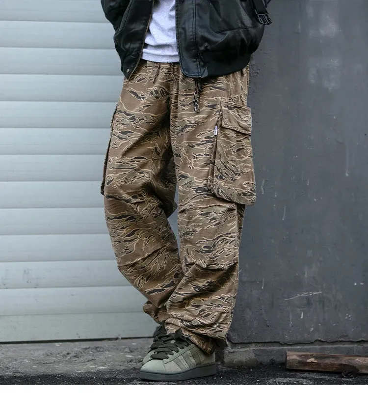 Baggy Camo Cargo Pants