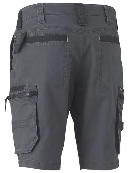 Bisley Flex & Stretch Utility Zip Cargo Short (BSHC1330)