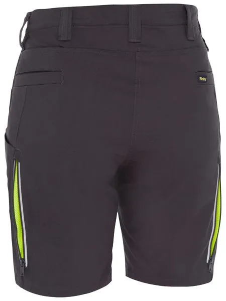 Bisley Women's X Airflow™ Stretch Ripstop Vented Cargo Short (BSHL1150)