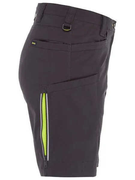 Bisley Women's X Airflow™ Stretch Ripstop Vented Cargo Short (BSHL1150)