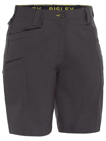 Bisley Women's X Airflow™ Stretch Ripstop Vented Cargo Short (BSHL1150)