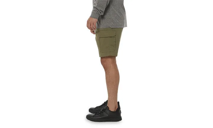 CAT Mens Stretch Cargo Shorts Caterpillar Work Workwear Bottoms - Marshland