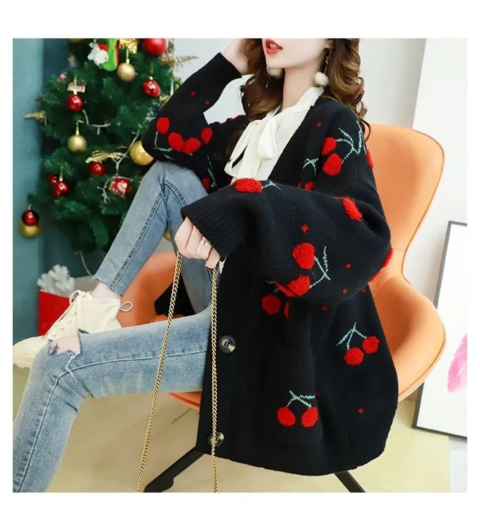 Cherry Cardigan