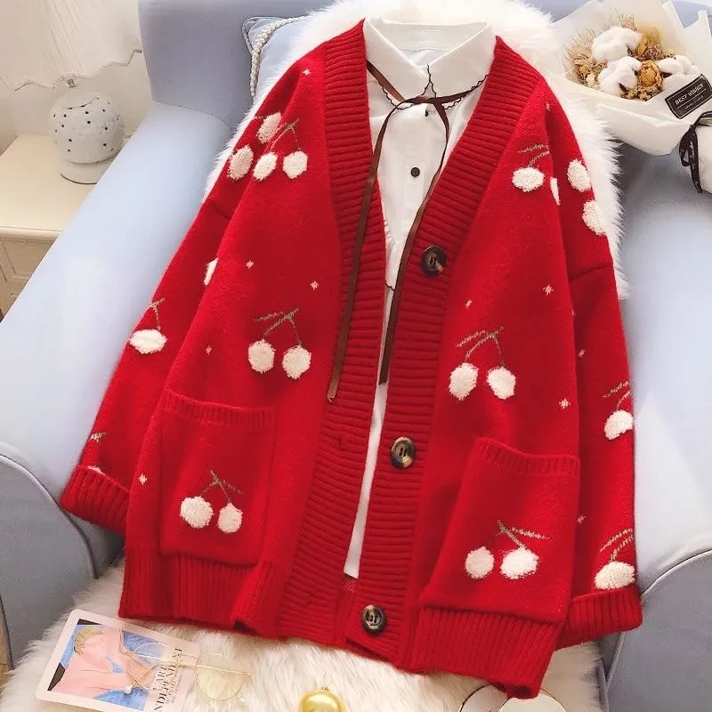 Cherry Cardigan