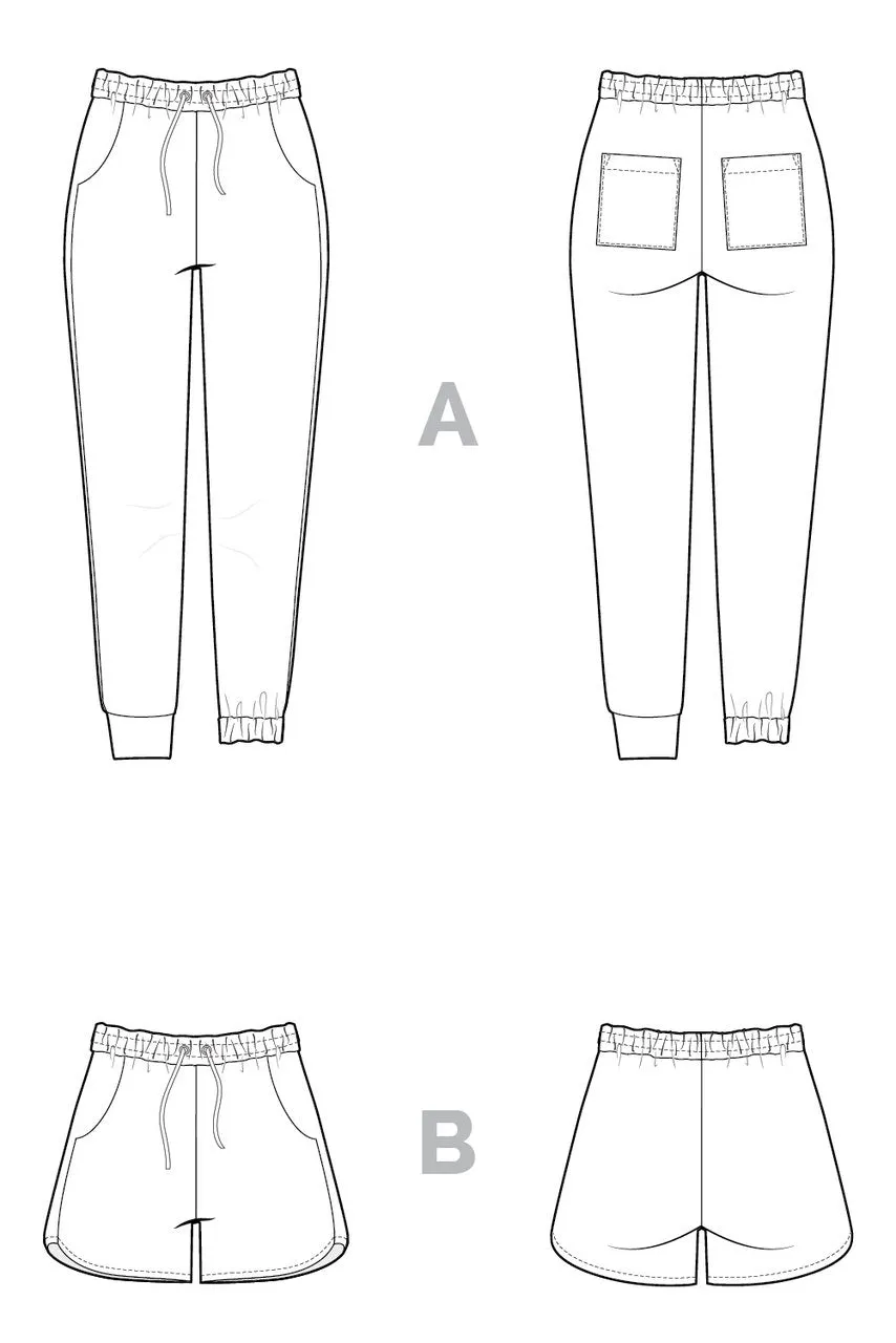 Closet Core Patterns | Plateau Joggers