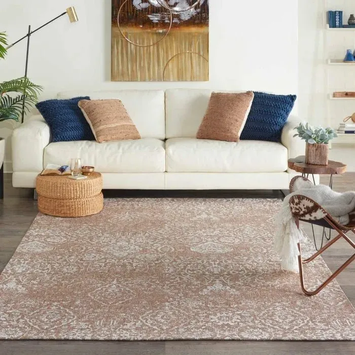 Damask DAS06 Beige Ivory Rug