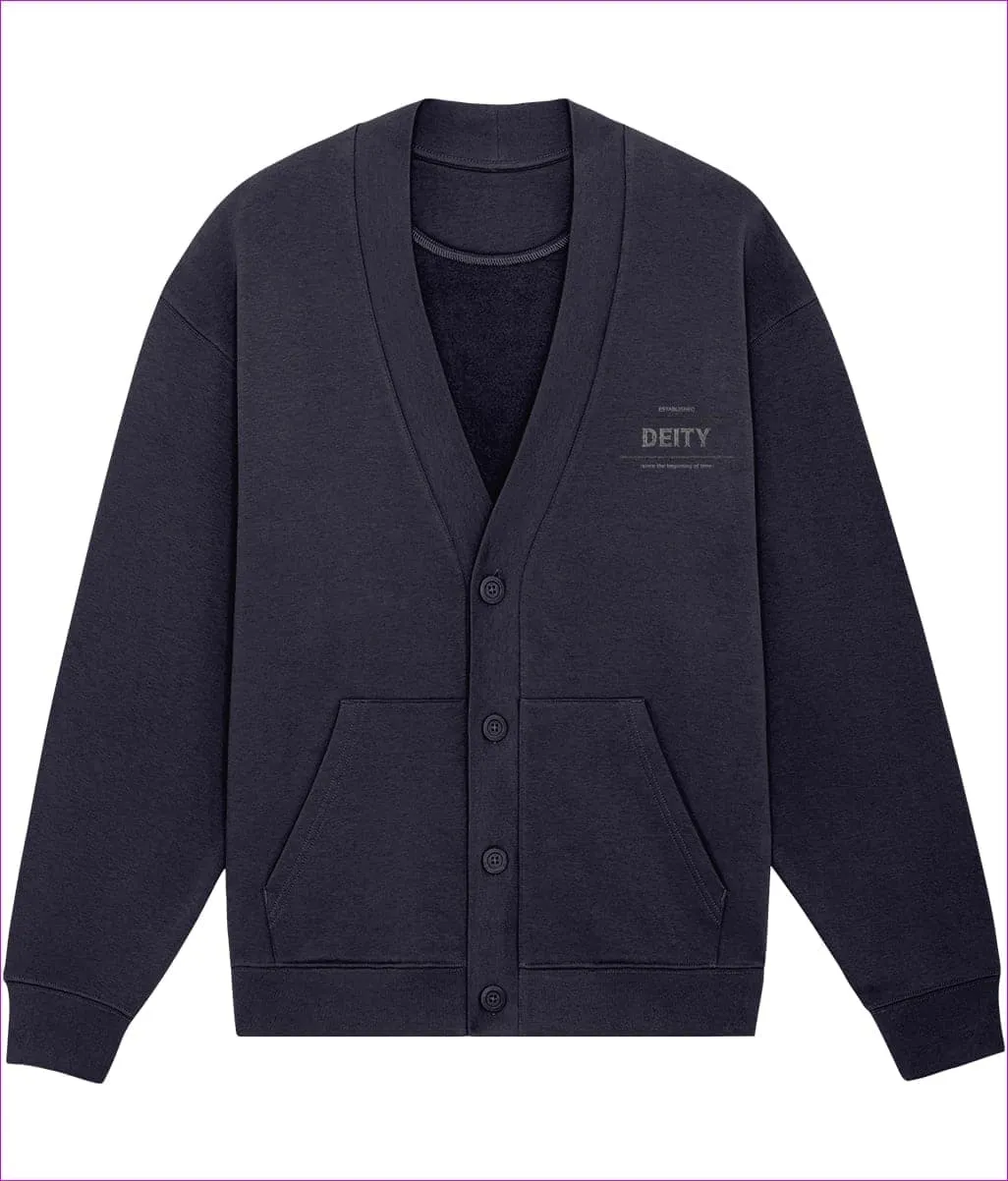 Deity Embroidered Premium Organic Fletcher Cardigan