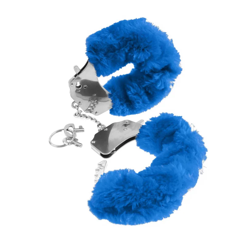 Fetish Fantasy Series Furry Cuffs - Blue