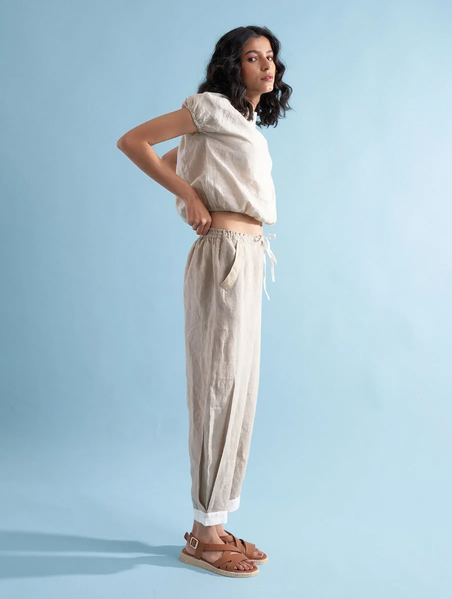 Hana Linen Pants - Dawn