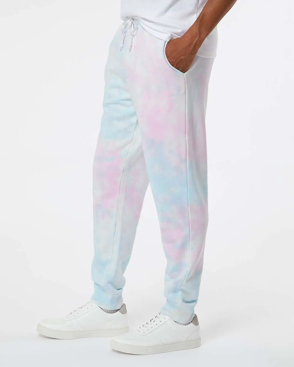 Independent Trading Co. Tie-Dyed Fleece Pants PRM50PTTD