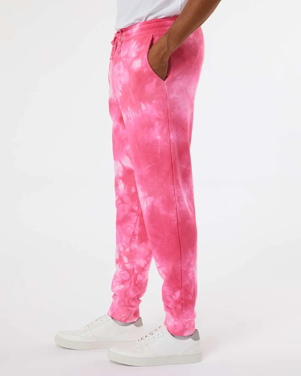 Independent Trading Co. Tie-Dyed Fleece Pants PRM50PTTD