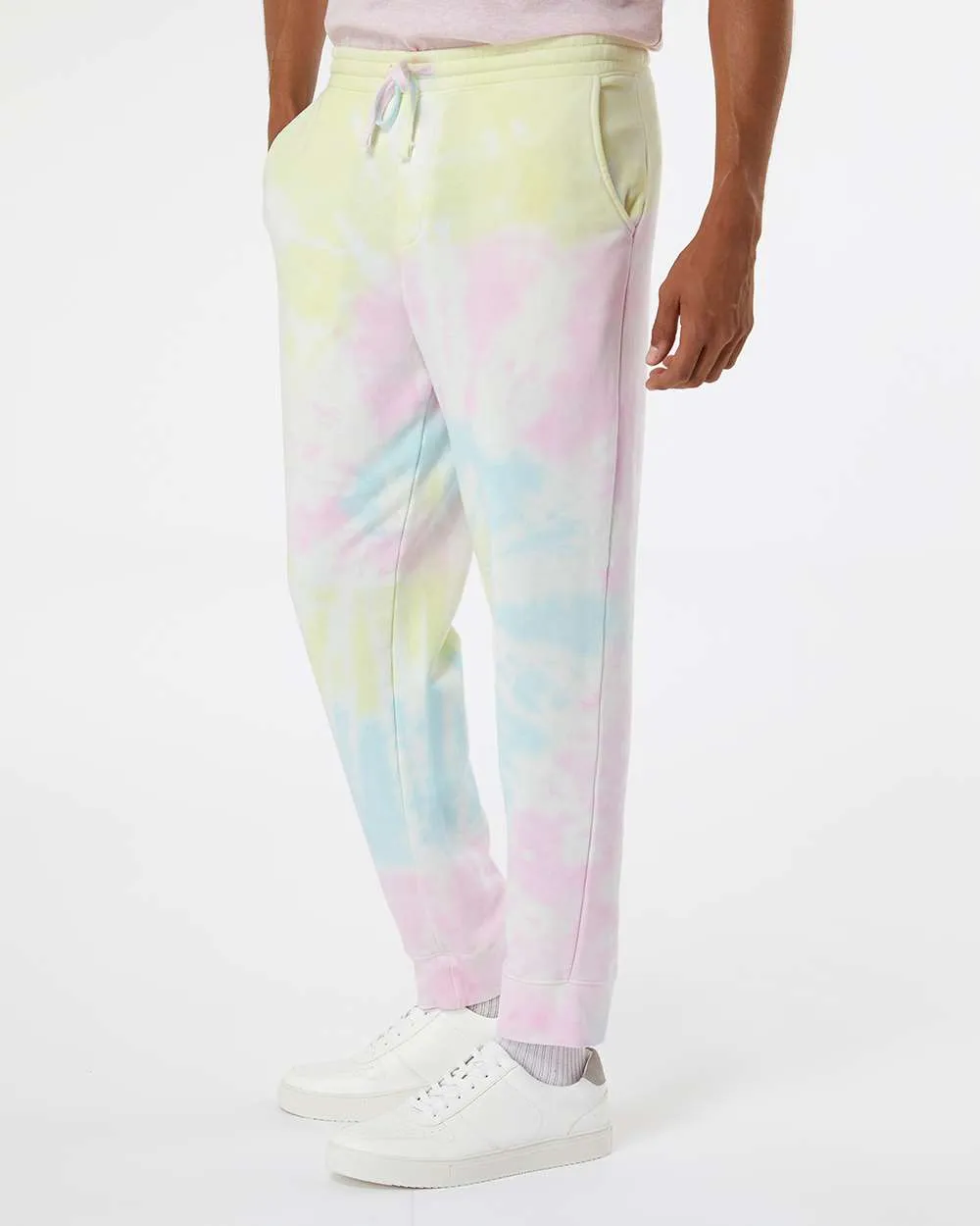 Independent Trading Co. Tie-Dyed Fleece Pants PRM50PTTD