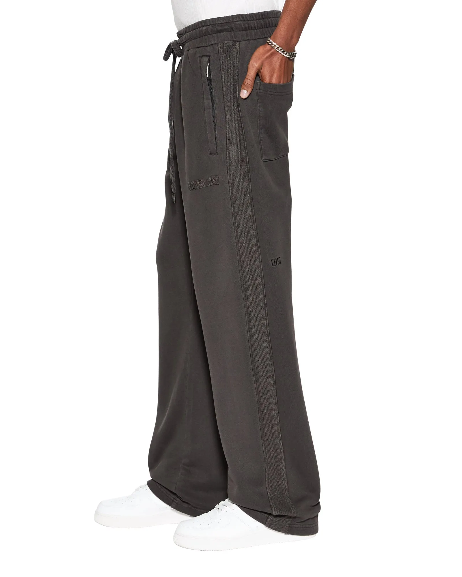 INVERSED SYNTHESIS PANT FADED BLACK