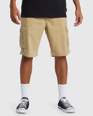 Mens Crucial Battle Cargo Cargo Walk Shorts