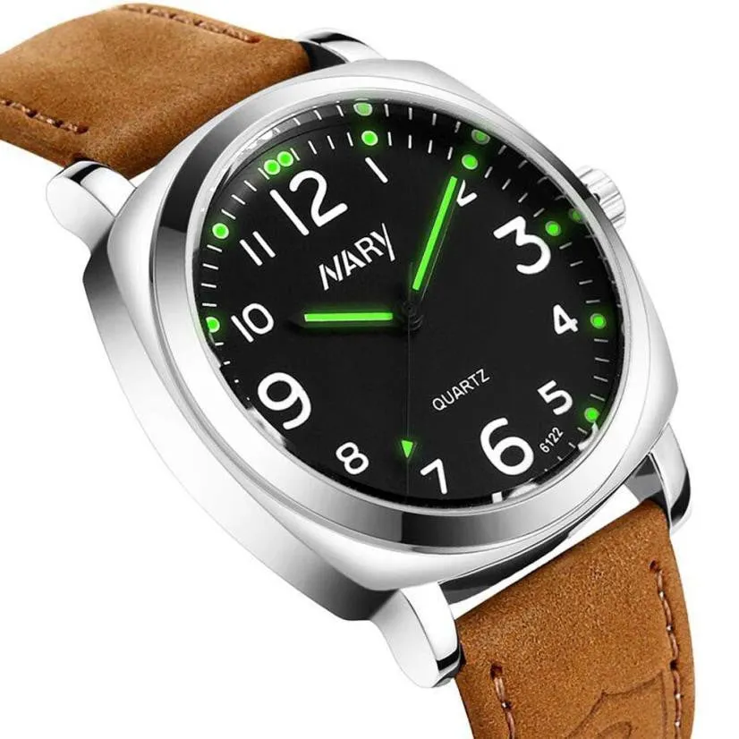 Quartz Luxury Men's Waterproof Sports  Army Watch