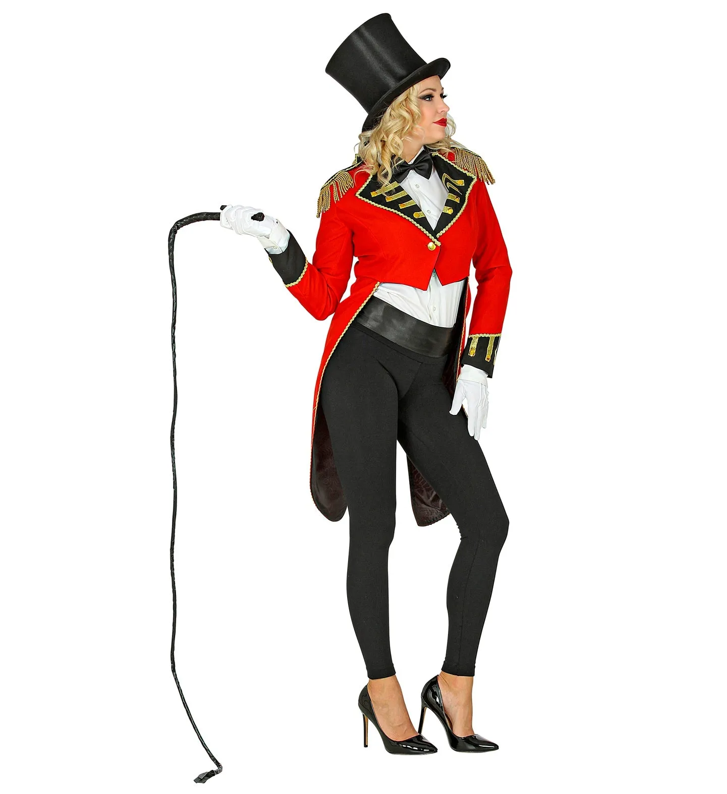 Ringmaster Tailcoat Jacket Red Ladies