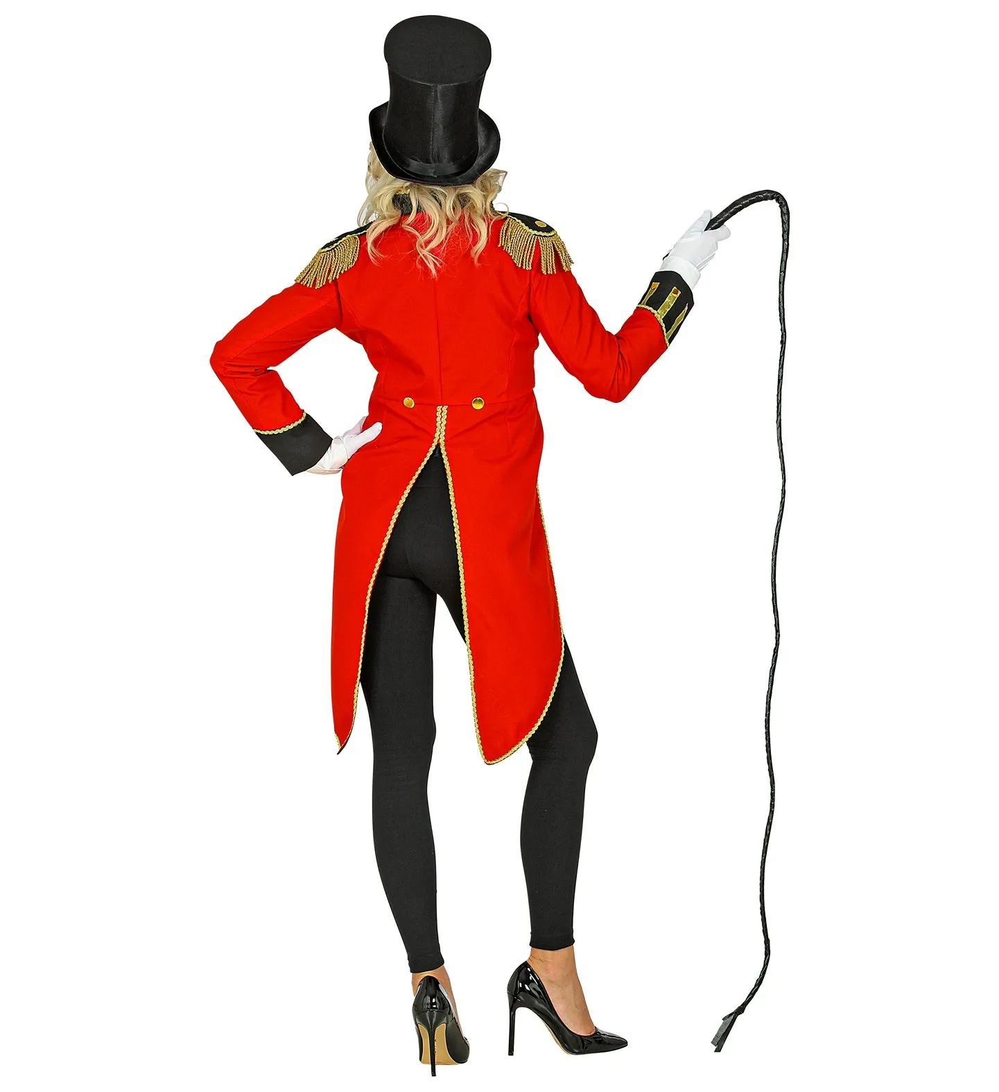 Ringmaster Tailcoat Jacket Red Ladies