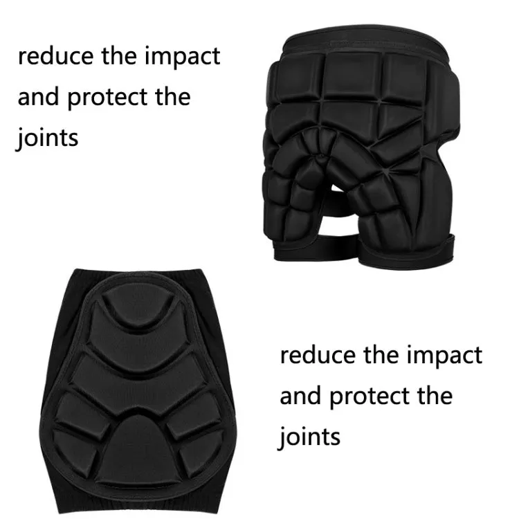 Skating Hip Protector Hockey Pants Ski Sports Protective Gear, Style: Aluminum Strap Bracer(L)