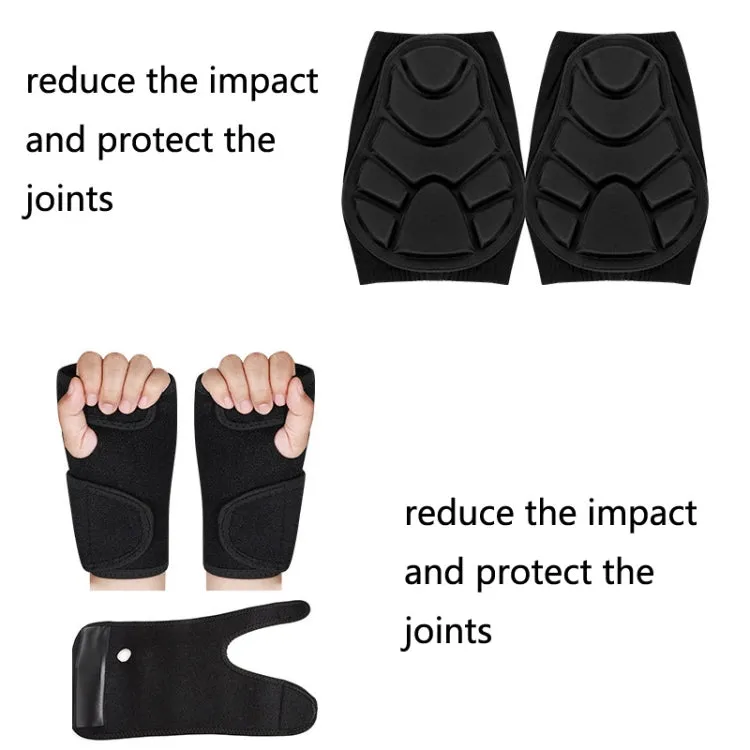 Skating Hip Protector Hockey Pants Ski Sports Protective Gear, Style: Aluminum Strap Bracer(L)