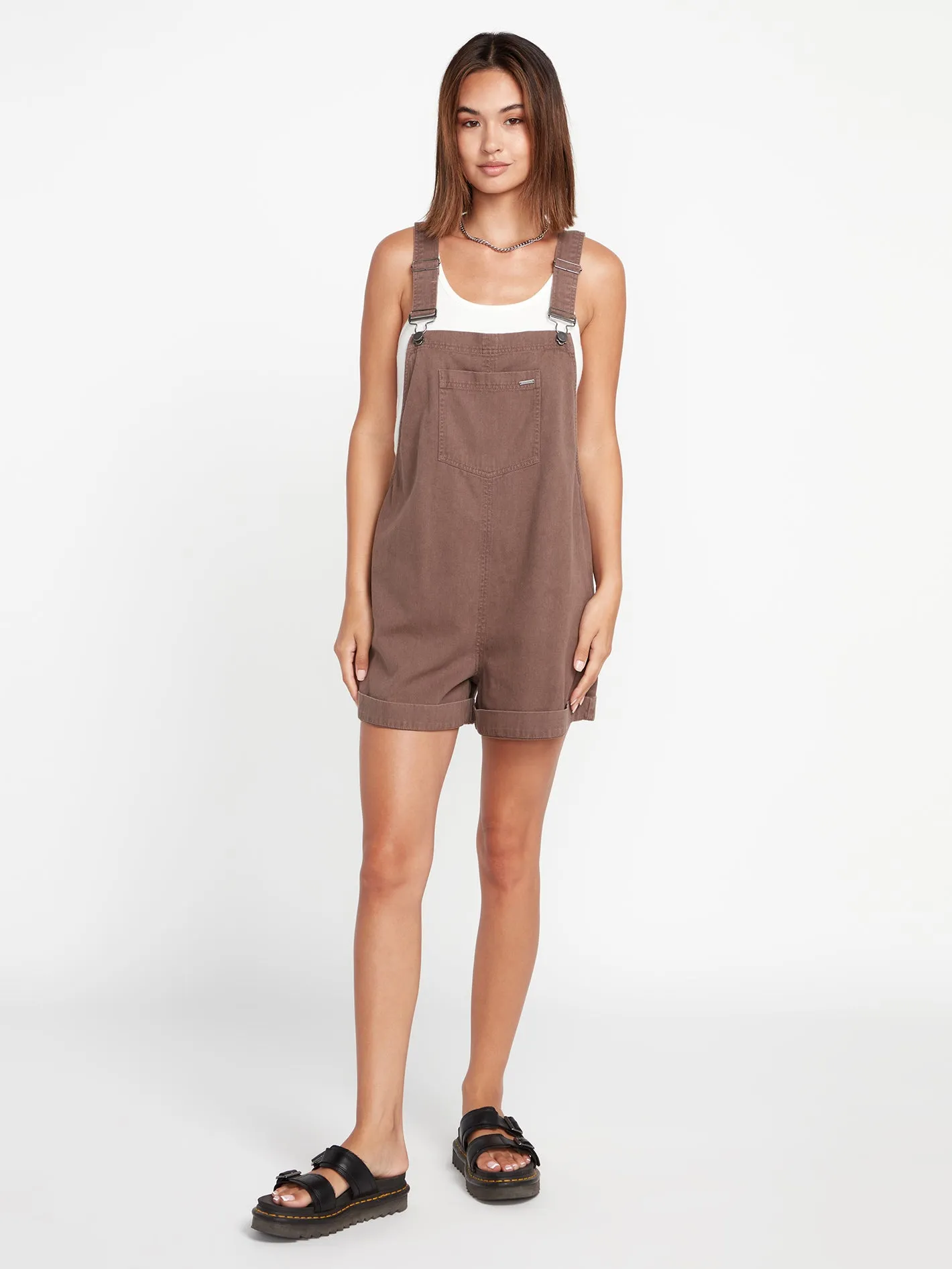 Strutin Stone Romper - Slate Grey