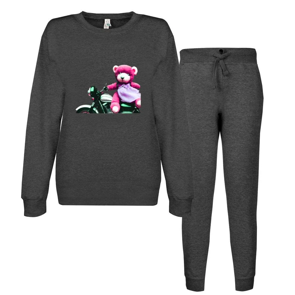 Teddy Ride Unisex Crewneck Sweatshirt Lounge Set