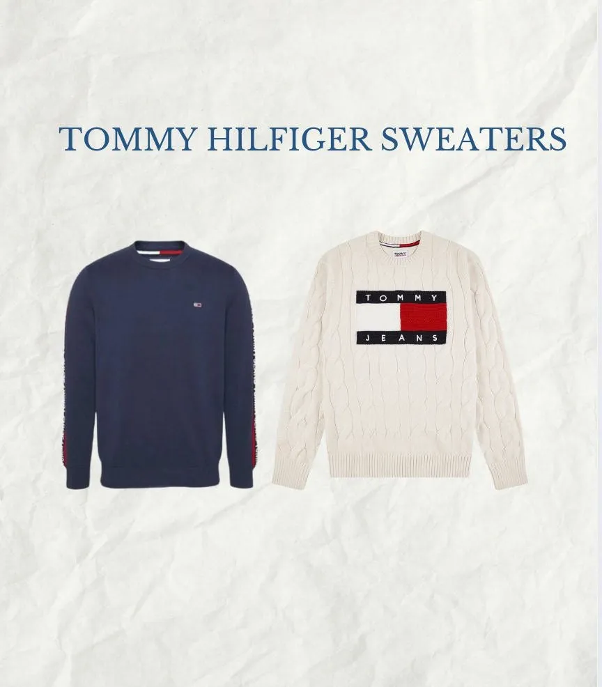 Tommy hilfiger sweaters mix