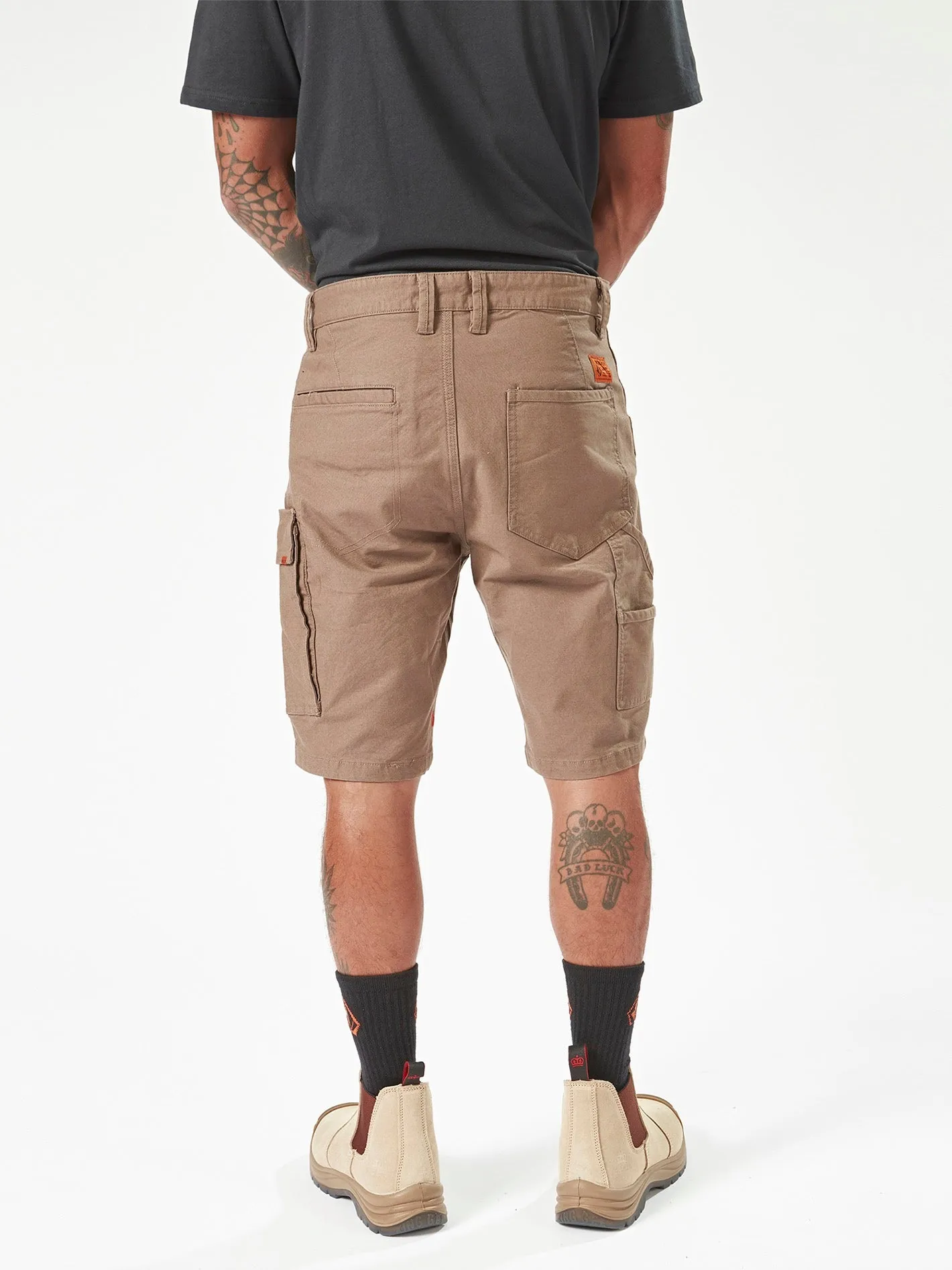 Volcom Workwear Caliper Work Shorts - Brindle