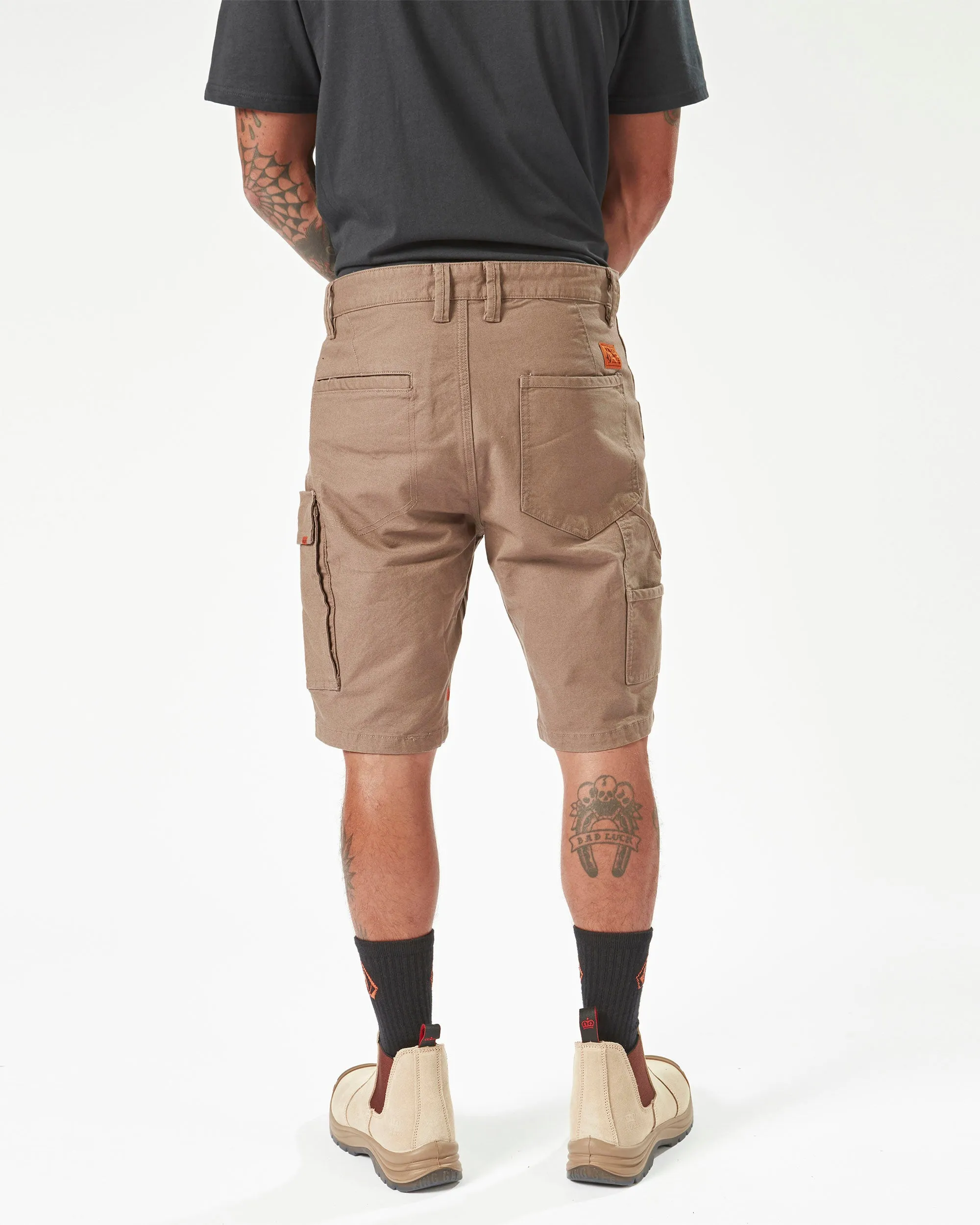 Volcom Workwear Caliper Work Shorts - Brindle