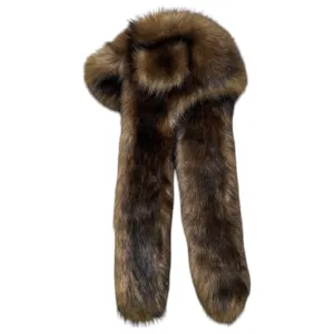 Women's Faux Fur Hat Brown