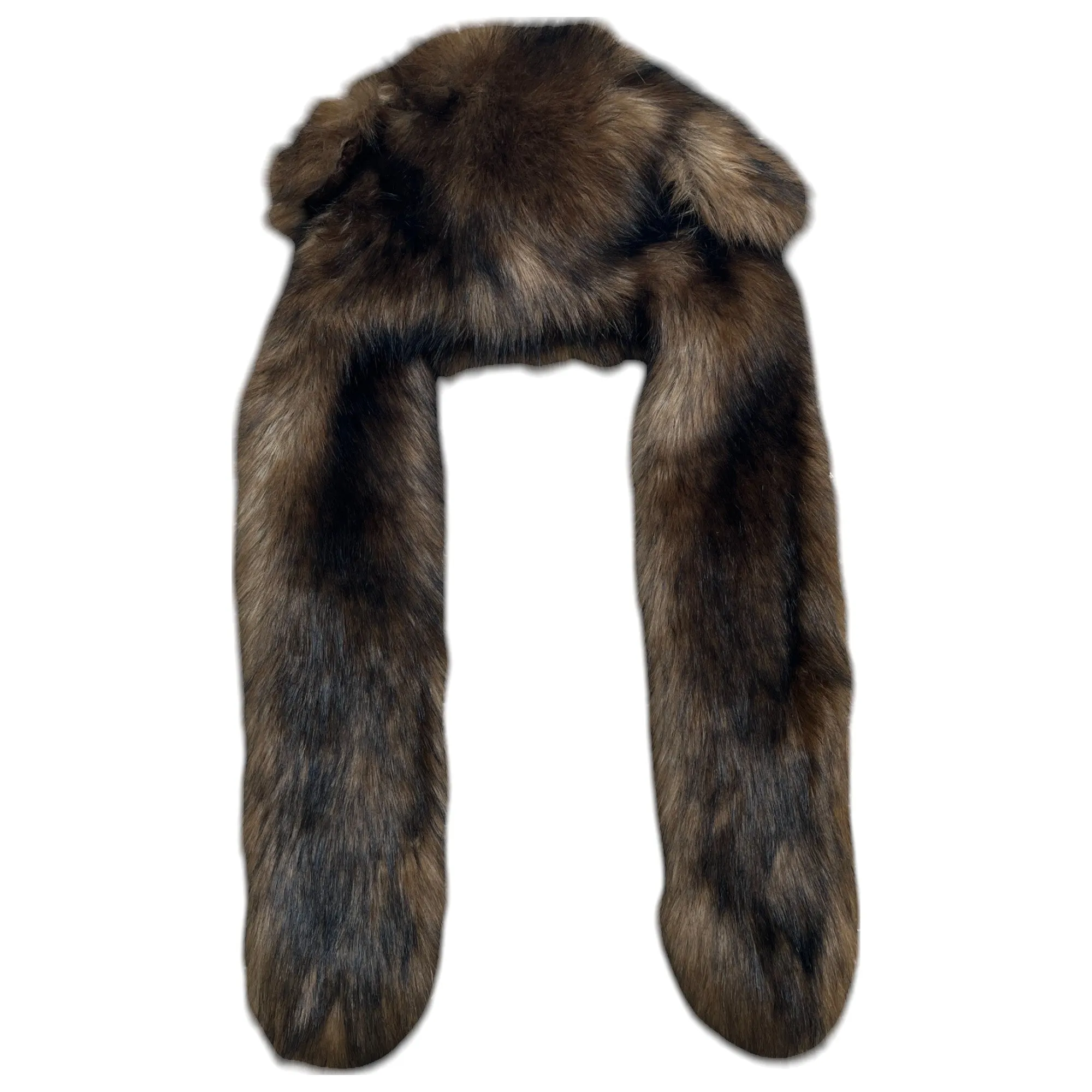 Women's Faux Fur Hat Brown