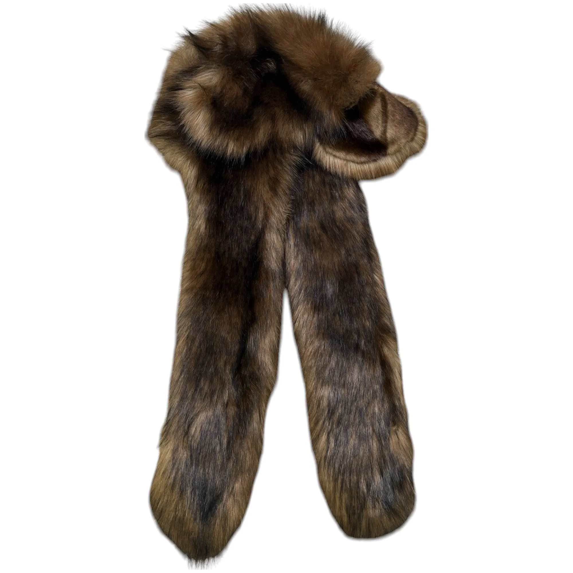 Women's Faux Fur Hat Brown