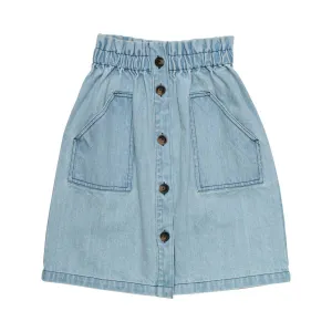 WYNKEN DENIM POCKET SKIRT