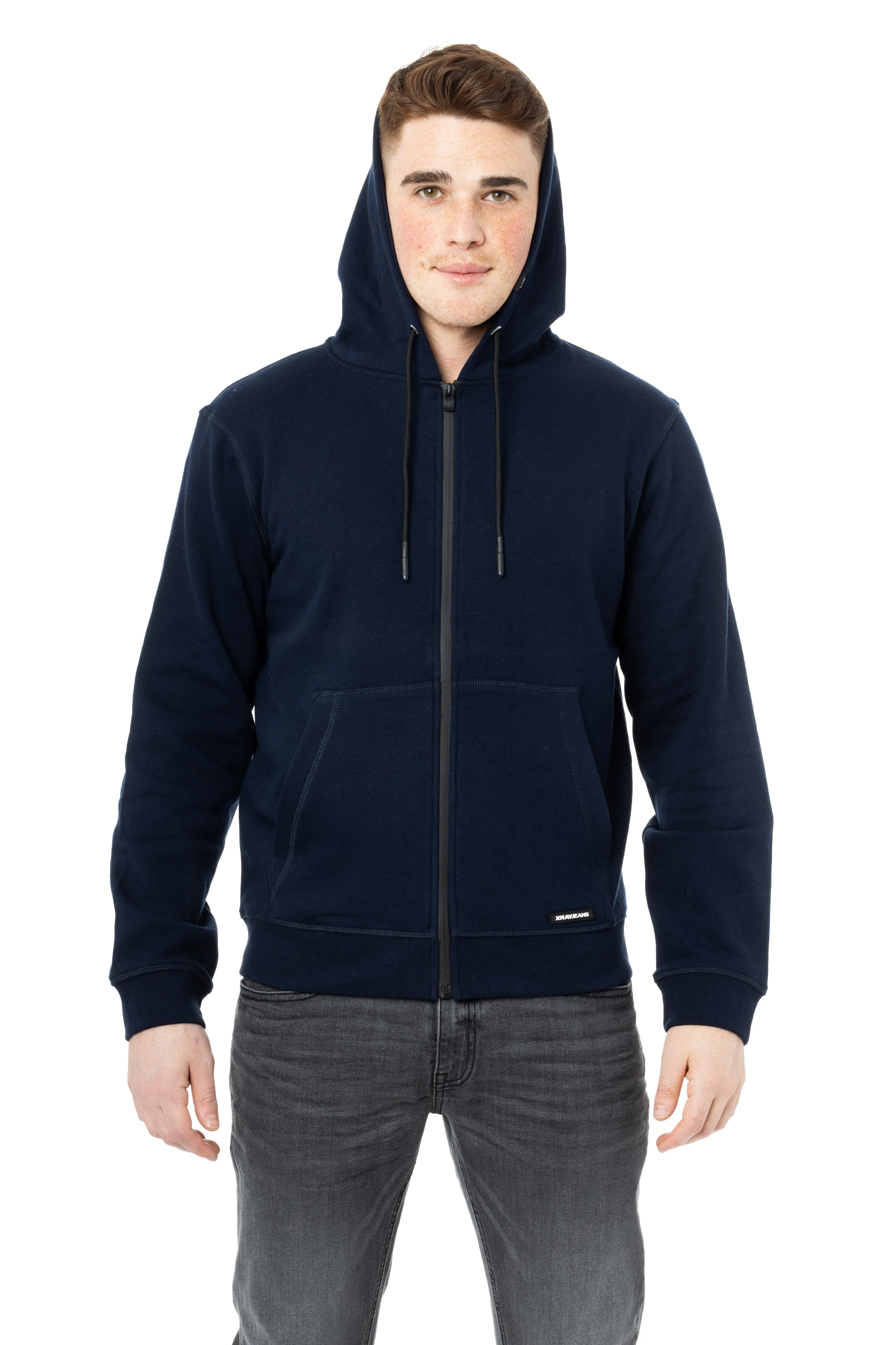 X RAY Men's Fleece Active Classic Pullover Hoodie