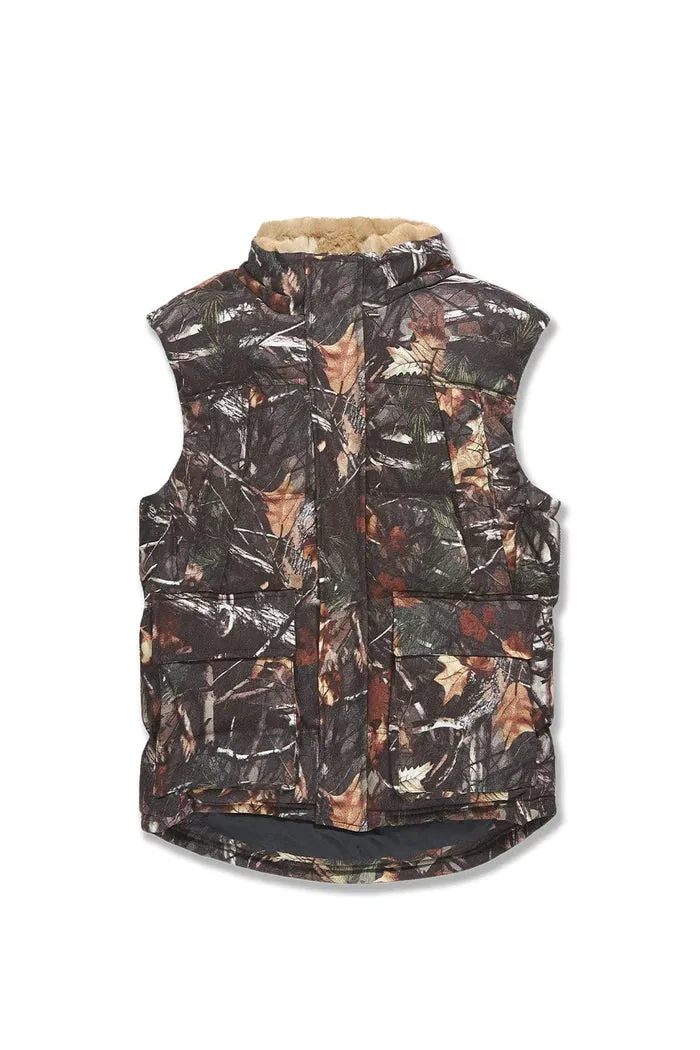 Yukon Fur Lined Puffer Vest (Real Tree) - 9377VCRT